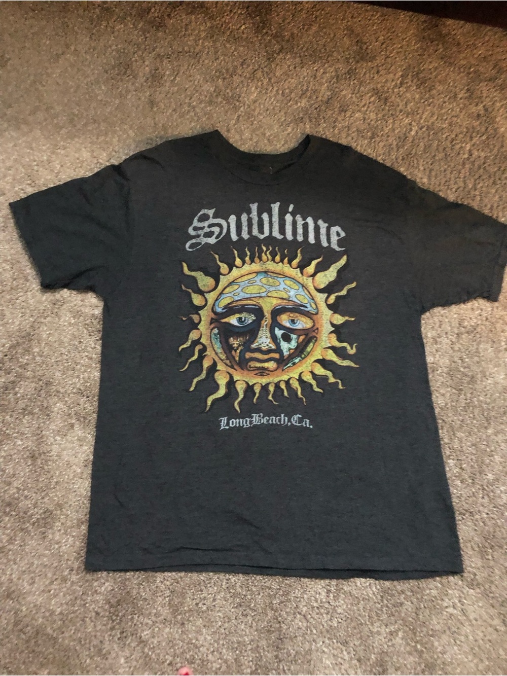 Sublime Black Short Sleeve Graphic Tee